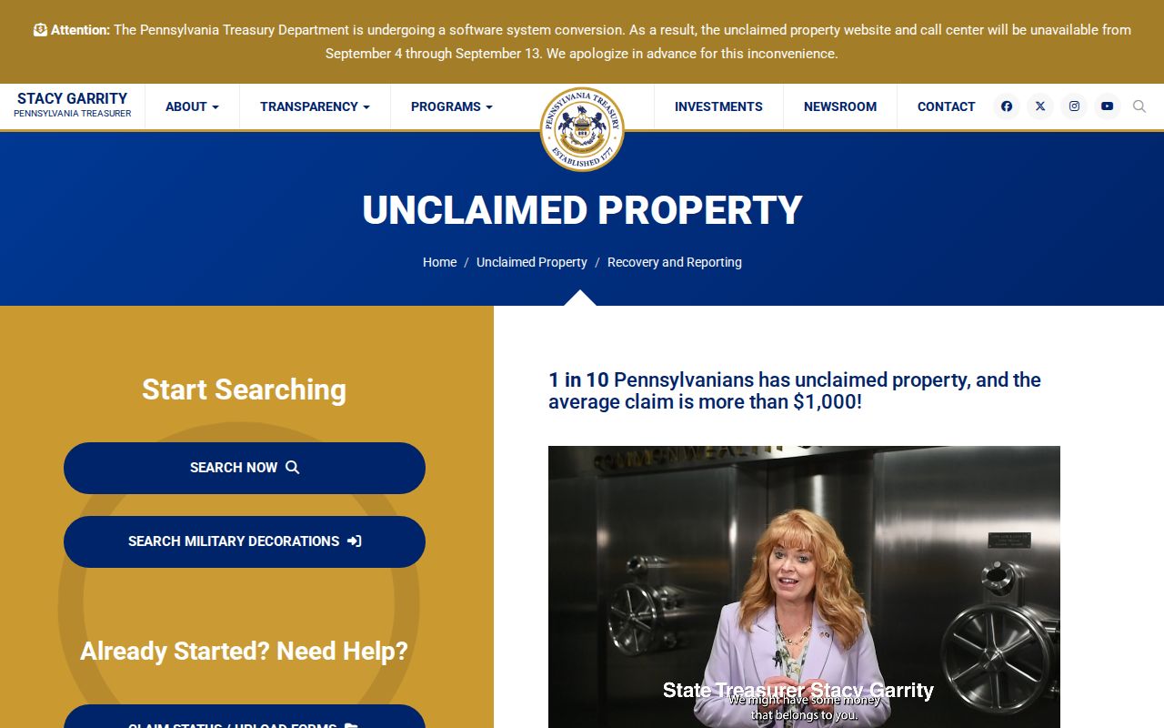 Upper Macungie Township residents directory Pennsylvania unclaimed property search