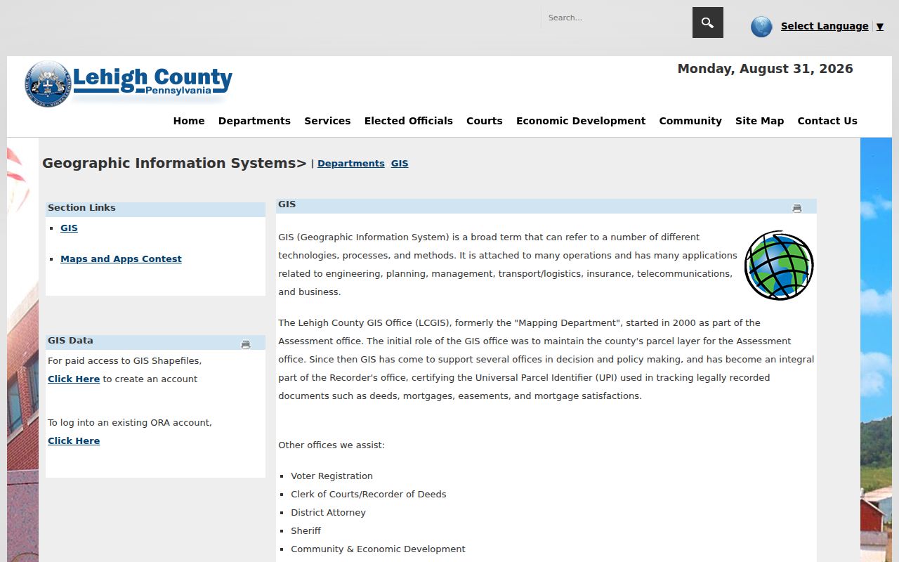 Upper Macungie Township ZIP code directory Lehigh County GIS parcel viewer